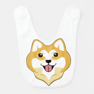 Tan Shiba Inu Bib @ Kiki the Shiba