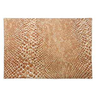 Tan Snakeskin Placemat