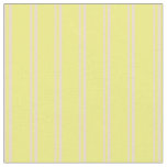 [ Thumbnail: Tan & Yellow Lines Pattern Fabric ]