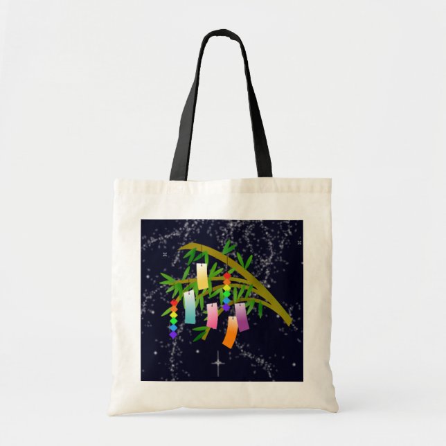 Tanabata Wishing Tree Tote Bag (Front)