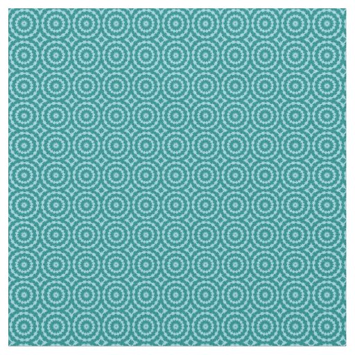 Tanager Turquoise and Teal Blue Duo Tone Repeat Pa Fabric