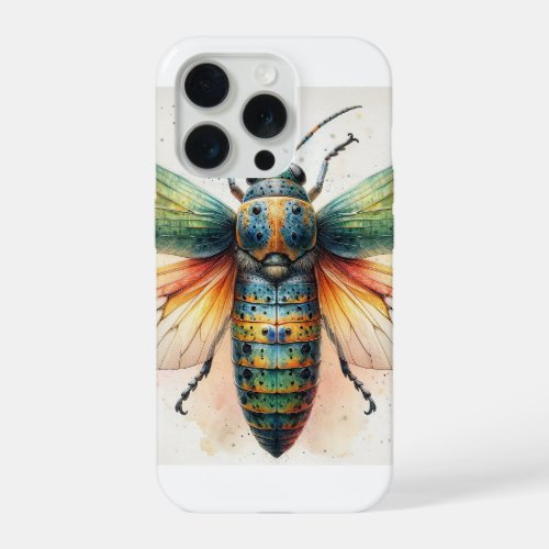 Tanaocerus in Natural Hues IREF910 _ Watercolor iPhone 15 Pro Case