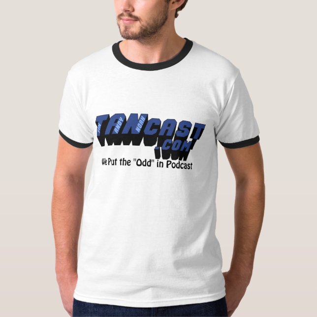TANcast Ringer Shirt (Front)