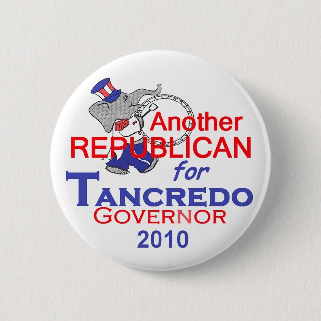 Tancredo 2010 Governor Button (Front)