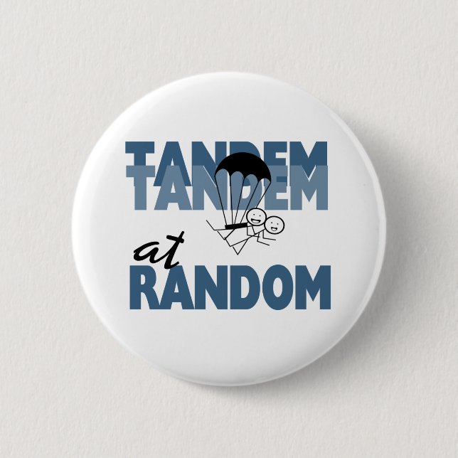 Tandem at Random Button (Front)