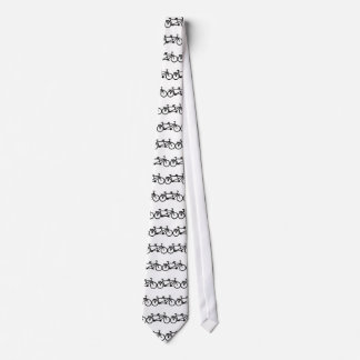 Tandem Bicycle bike Neck Tie