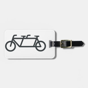 Tandem Bicycle Luggage Tag