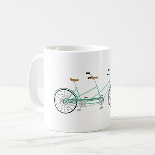Tandem Bike Coffee Mug
