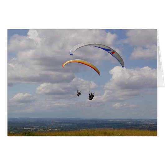 Tandem Gliding Cards (Front Horizontal)