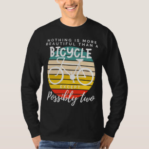 Tandem Joyride: Twice the Fun Bicycle Humor Tee! T-Shirt