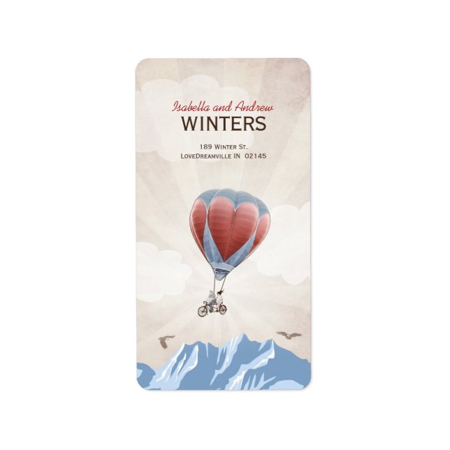 TANDEM LOVE DREAM Address Label (Front)