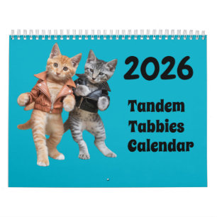 Tandem Tabbies Calendar