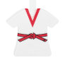 Tang Soo Do 2nd Gup Red Belt Personalized Ornament
