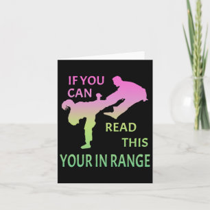 Tang Soo Do Gifts For Girls Karate Shirt Martial A Card