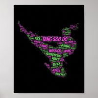 Tang Soo Do Girls Karate Martial Arts Training Wor