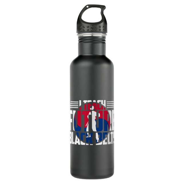 Tang Soo Do Instructor Martial Arts Teacher Korean Stainless Steel Water Bottle (Front)