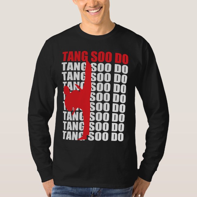 Tang Soo Do Long Sleeve T Shirt (Front)