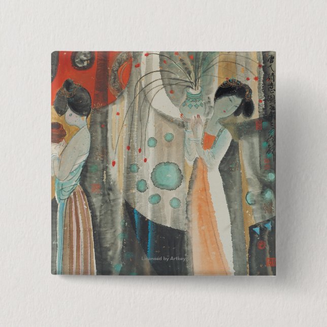 Tang Women Pinback Button (Front)