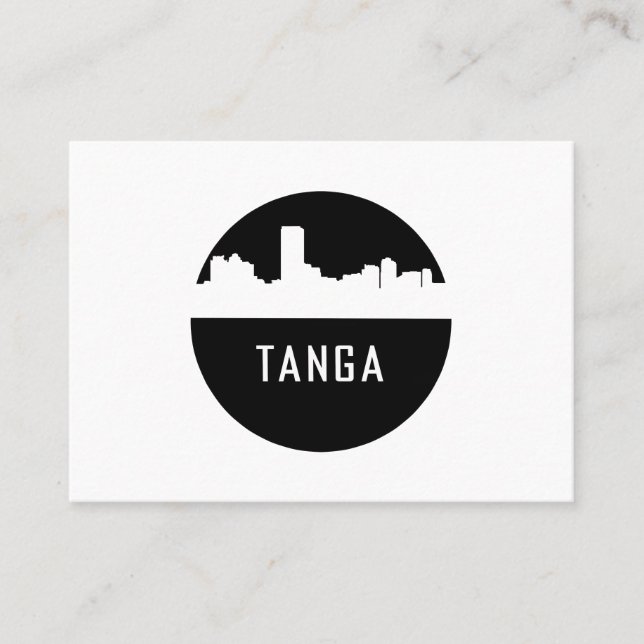 Tanga Business Card (Front)