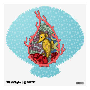 Tanga the Seahorse Wall Decal