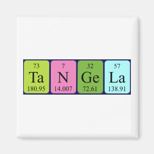 Tangela periodic table name magnet