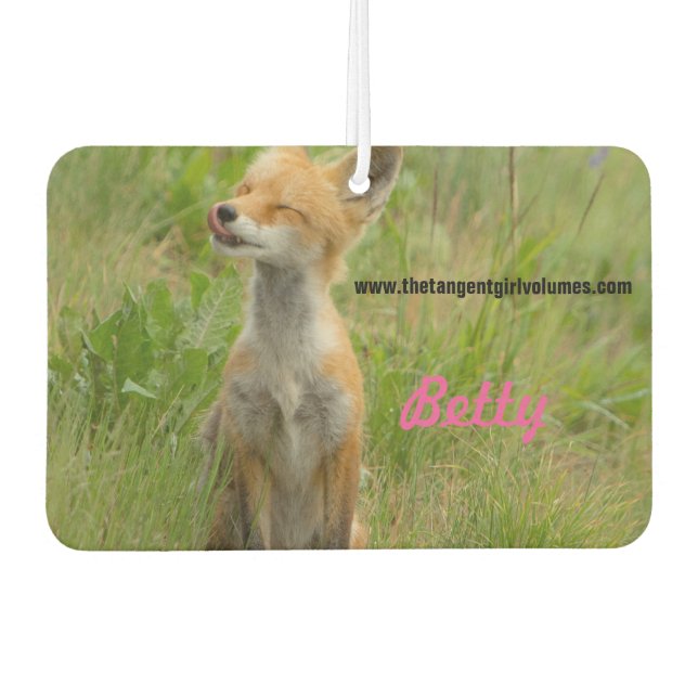 Tangent Girl Volumes Freshner (addt'l available) Car Air Freshener (Front)