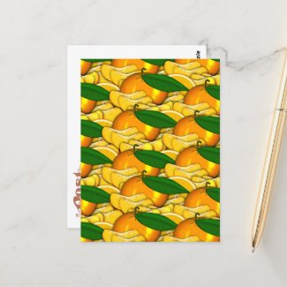 Tangerine a Summer Pattern