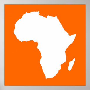 Tangerine Audacious Africa Poster