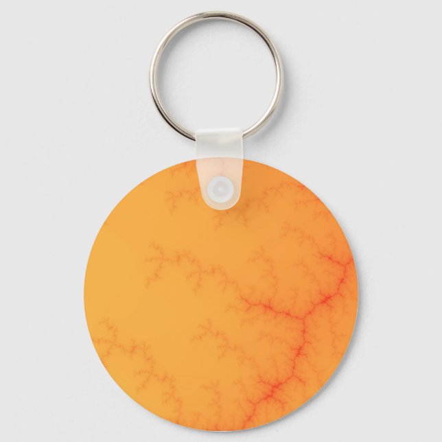 Tangerine Capillary Keychain (Front)