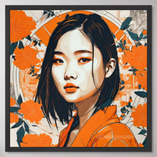 Tangerine Dream Framed Art