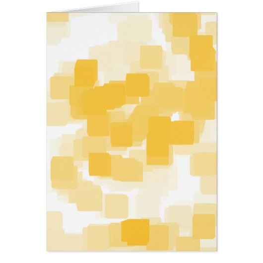 "Tangerine" Geometric Art Cards (Front)