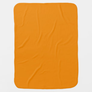 Tangerine hex code F28500 Receiving Blanket