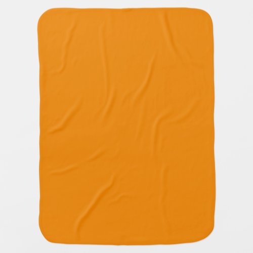 Tangerine hex code F28500 Receiving Blanket