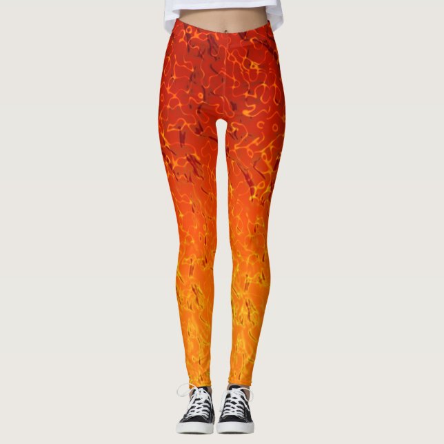 Tangerine Leggings (Front)