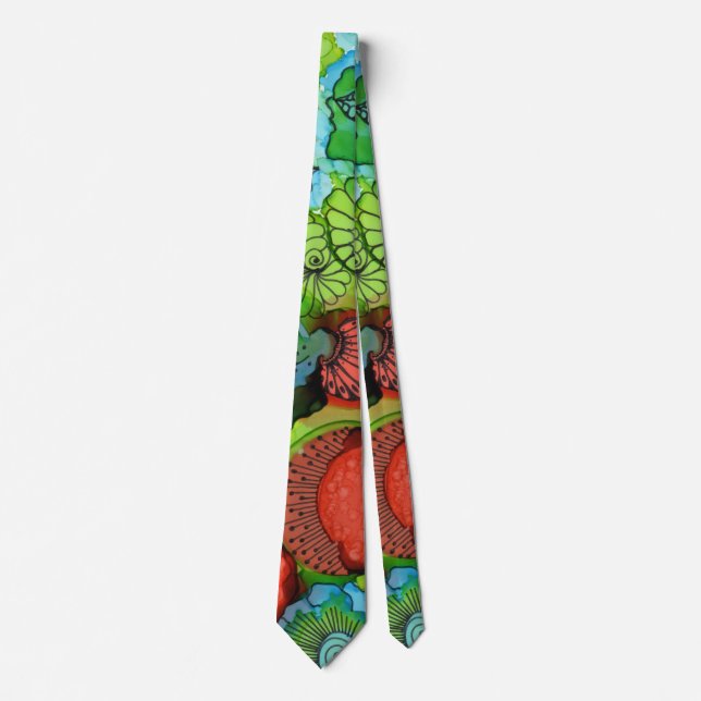Tangerine Neck Tie (Front)