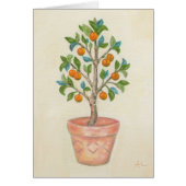 Tangerine Tree card (Front)