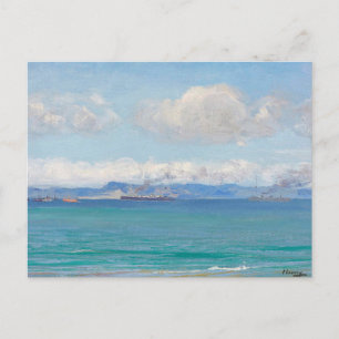 Tangier Bay Sir John Lavery Postcard