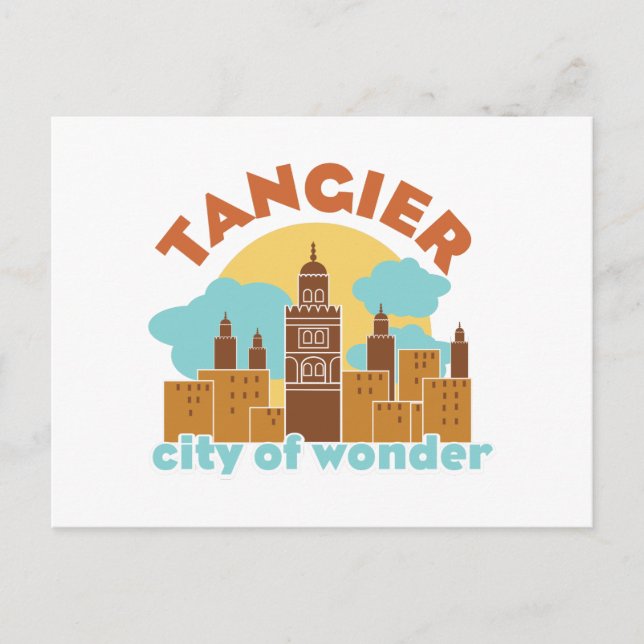 Tangier City Of Wonder Postcard (Front)