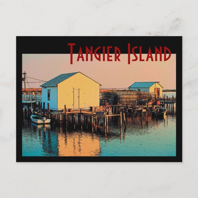 Tangier Island Postcard (Front)