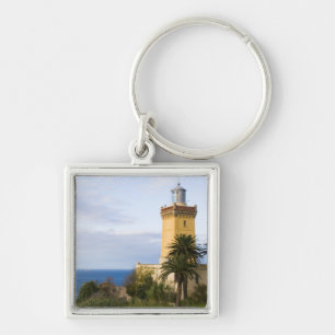 Tangier Morocco lighthouse at Cap Spartel Keychain