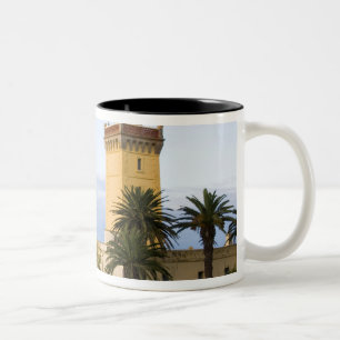 Tangier Morocco lighthouse at Cap Spartel Two-Tone Coffee Mug