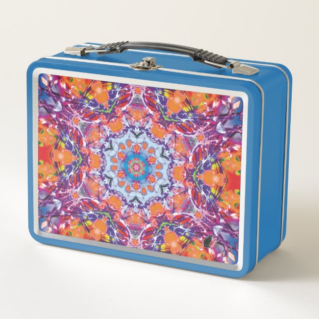 Tangiers Kaleidoscope Metal Lunchbox (Front)