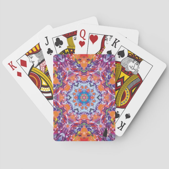 Tangiers Kaleidoscope Poker Cards (Back)