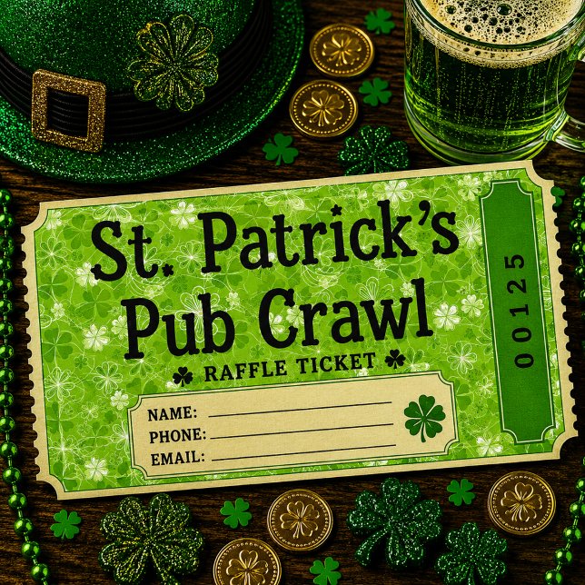 Tangle of Clovers Raffle Tickets (Creator Uploaded)