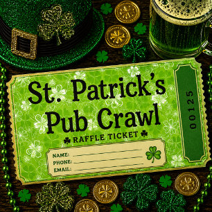 Tangle of Clovers Raffle Tickets