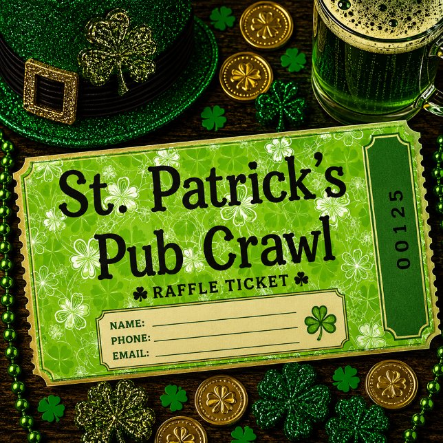 Tangle of Clovers Raffle Tickets (Creator Uploaded)