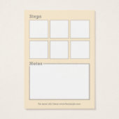 Tangle Trading Card (Back)