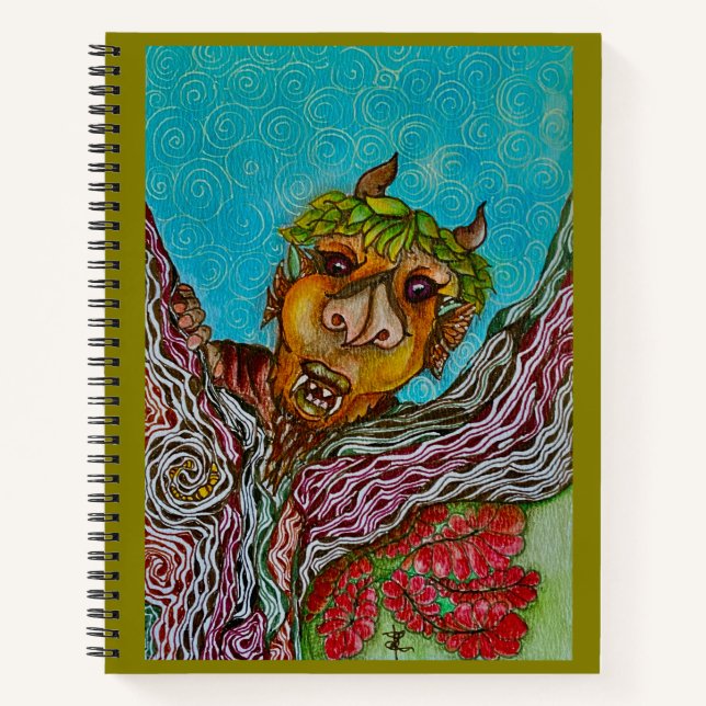 Tangle Tree Troll Notebook (Front)
