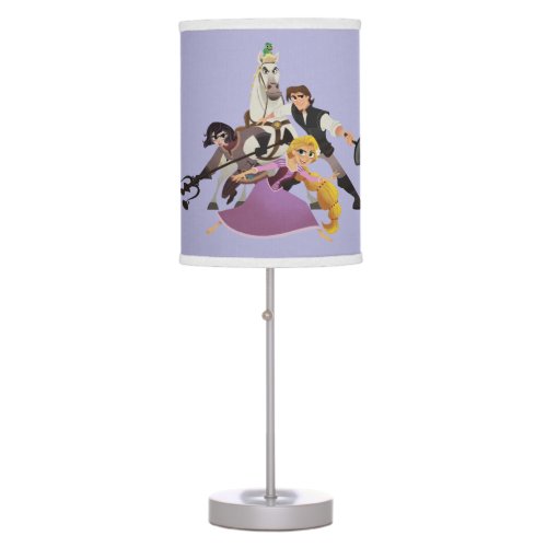 Tangled  A Princesss Job is Never Done Table Lamp