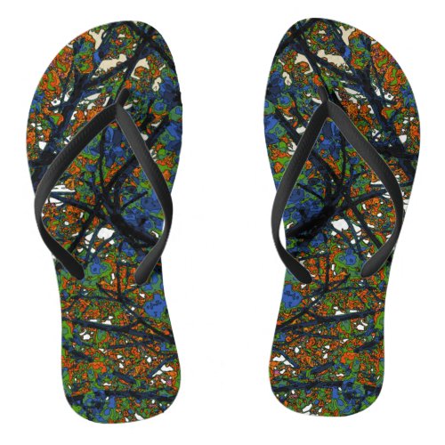Tangled Branches Flip Flops